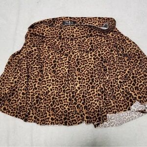 Leopard Print Skirt